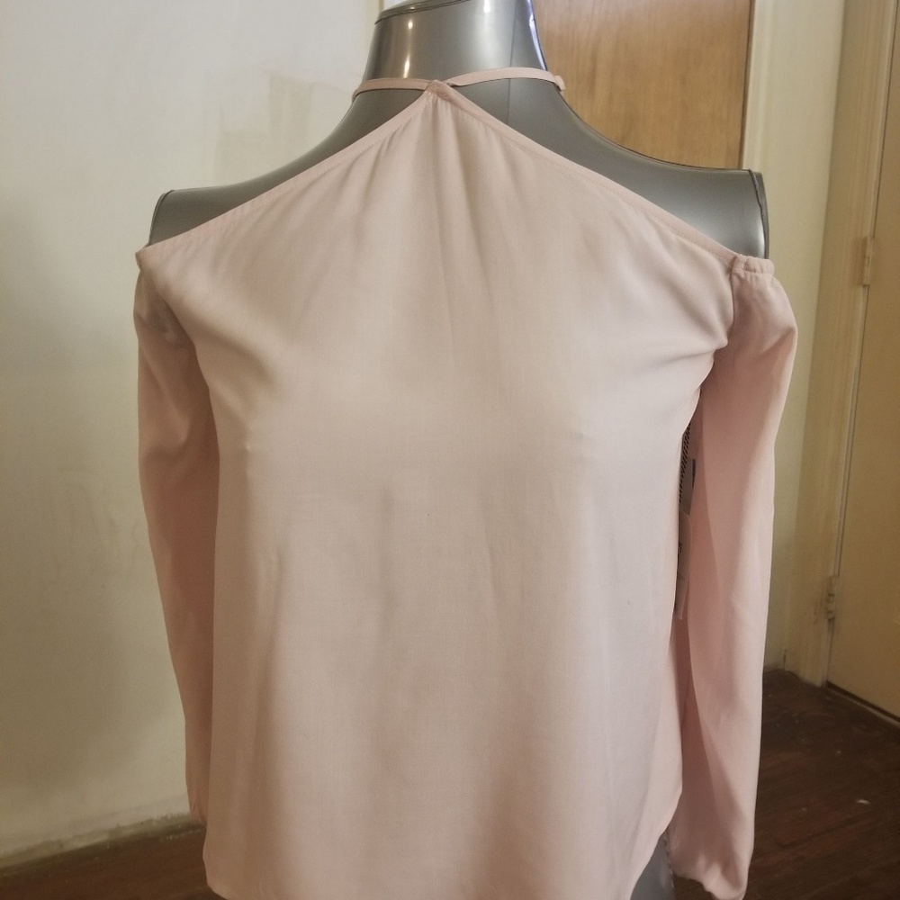 Garage pink off the shoulder blouse